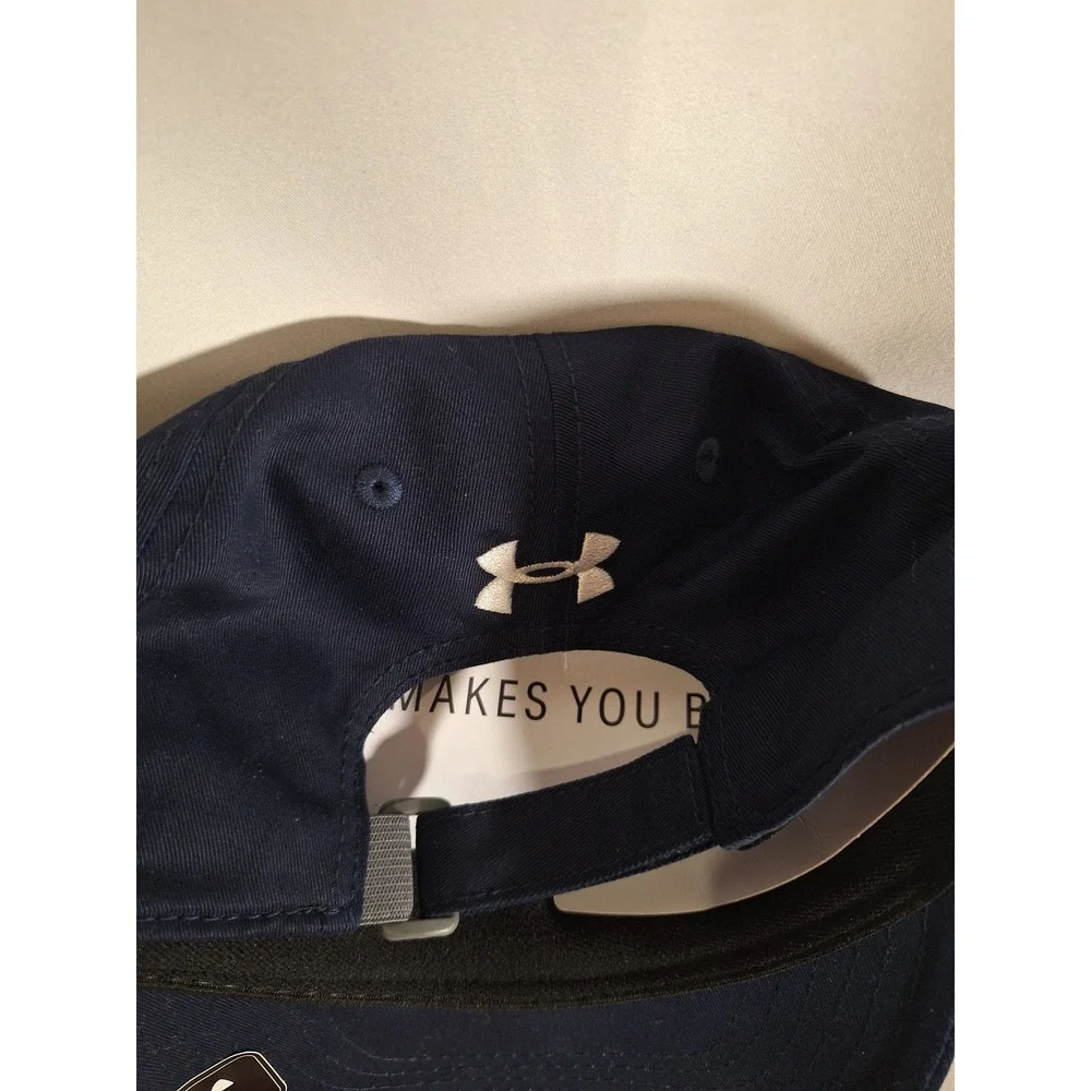 Under Armour Notre Dame Fighting Irish Youth Navy Blue Adjustable Hat UPF 30 NEW